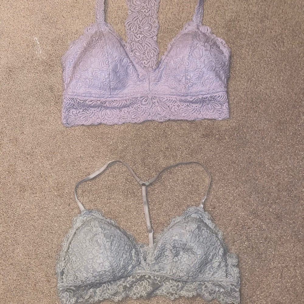 2 pack of Aerie Bralettes.
